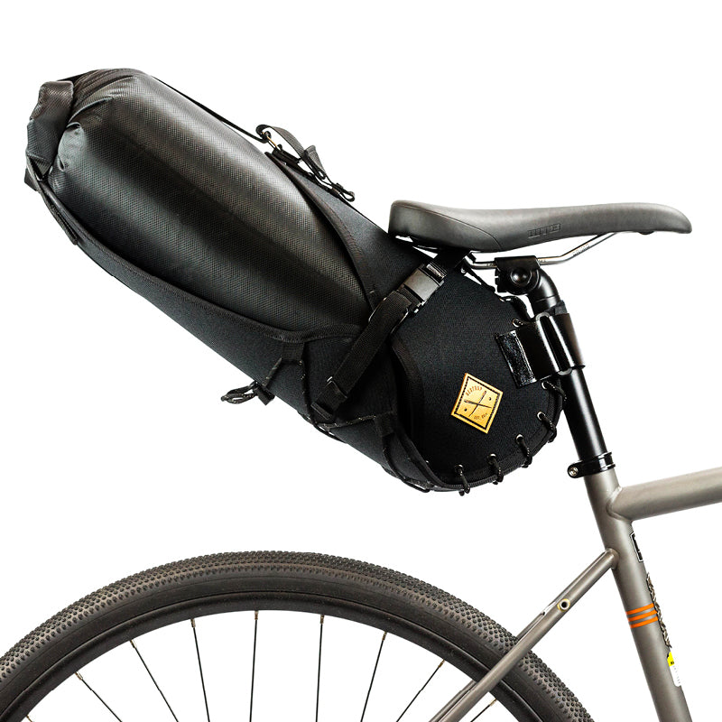 Restrap Saddle Bag + Dry Bag 14L Black - Bikepacking Essentials