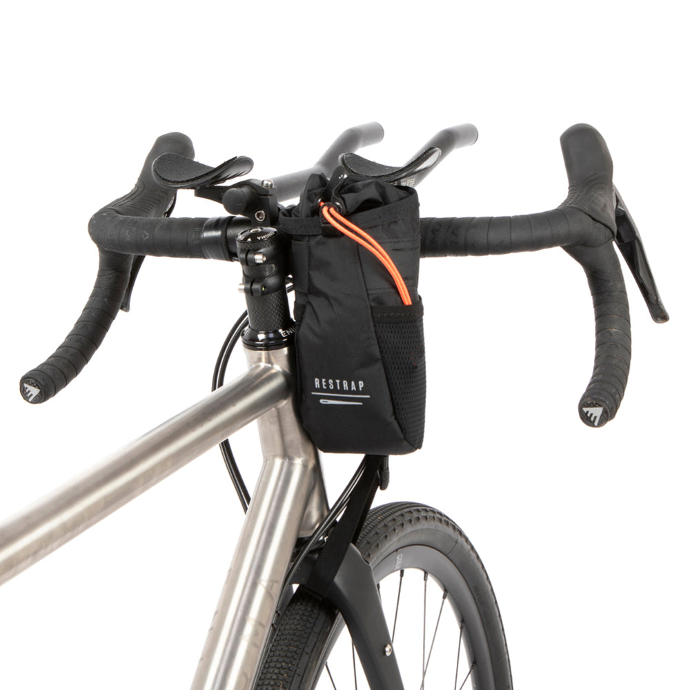 Restrap Race Series Black Stem Bag for Bikes