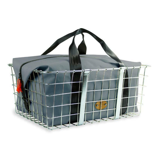 Restrap Wald Large Grey Bike Basket Bag