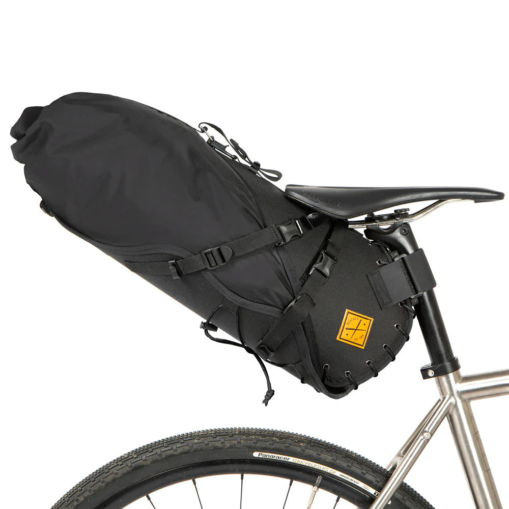 Restrap 18L Saddle Bag Black Cordage Bike Bag