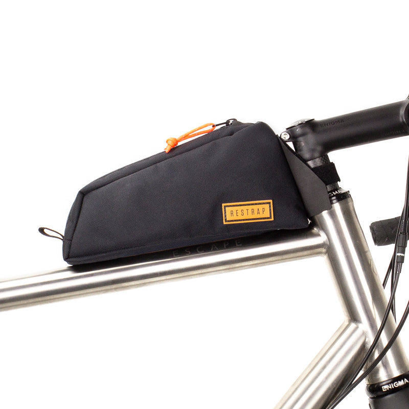 Restrap Bolt-On Top Tube Bag 0.8L Black