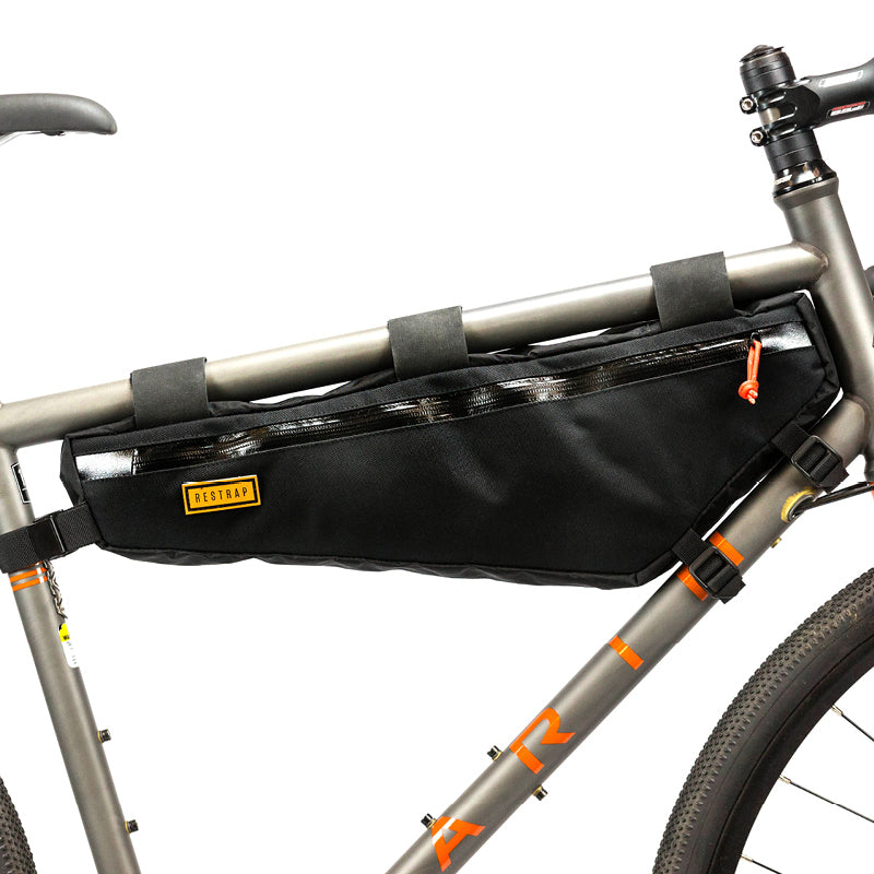 Restrap Large Bikepacking Frame Bag Black