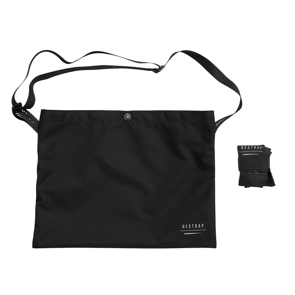 Restrap Race Musette Cycling Bag Black