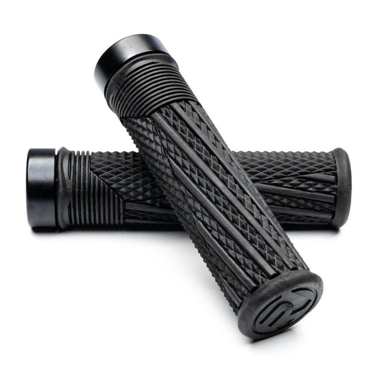 Ryfe Grip Rampage Black Flatbar Grips - Accessories Included