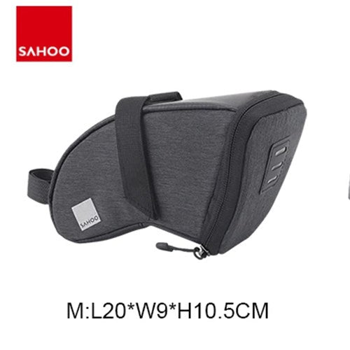 Sahoo Saddle Bag For Bikes - Waterproof Cycling Storage MEDIUM