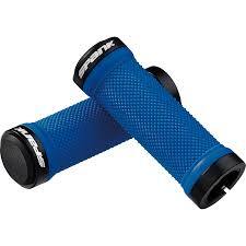 Spank SPOON Grom Flatbar Grips Blue