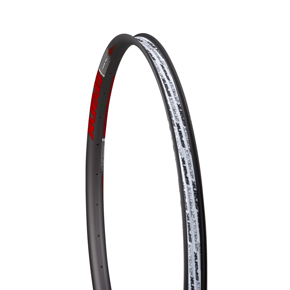 Spank 359 Vibrocore 27.5" Rim 32H Black/Red