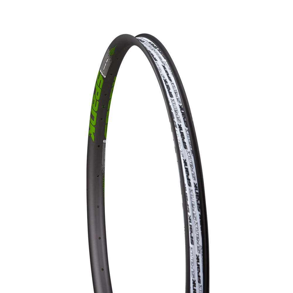 Spank 359 Vibrocore 27.5in Rim 32H Black/Green