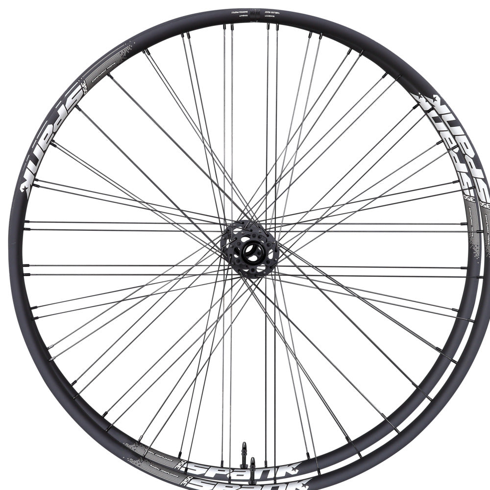 Spank Hex 350 Boost 29" Front Wheel 32H Black