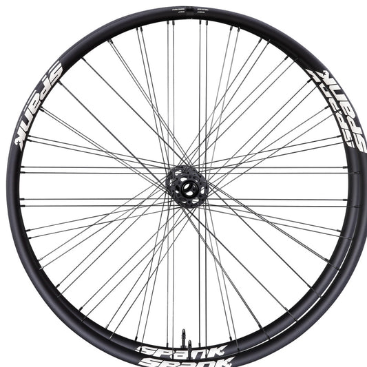 Spank Hex Oozy Trail 395+ 29" Boost Front Wheel Black