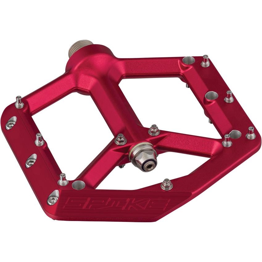 Spank Spike Mountain Bike Pedals Red