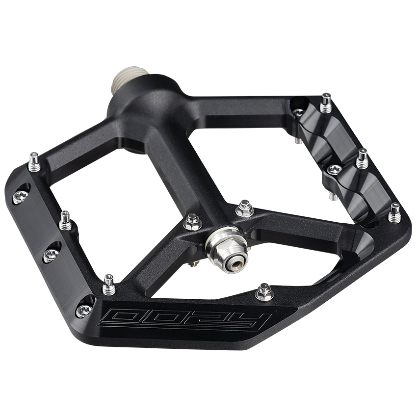 Spank Oozy Black Flat Bike Pedals