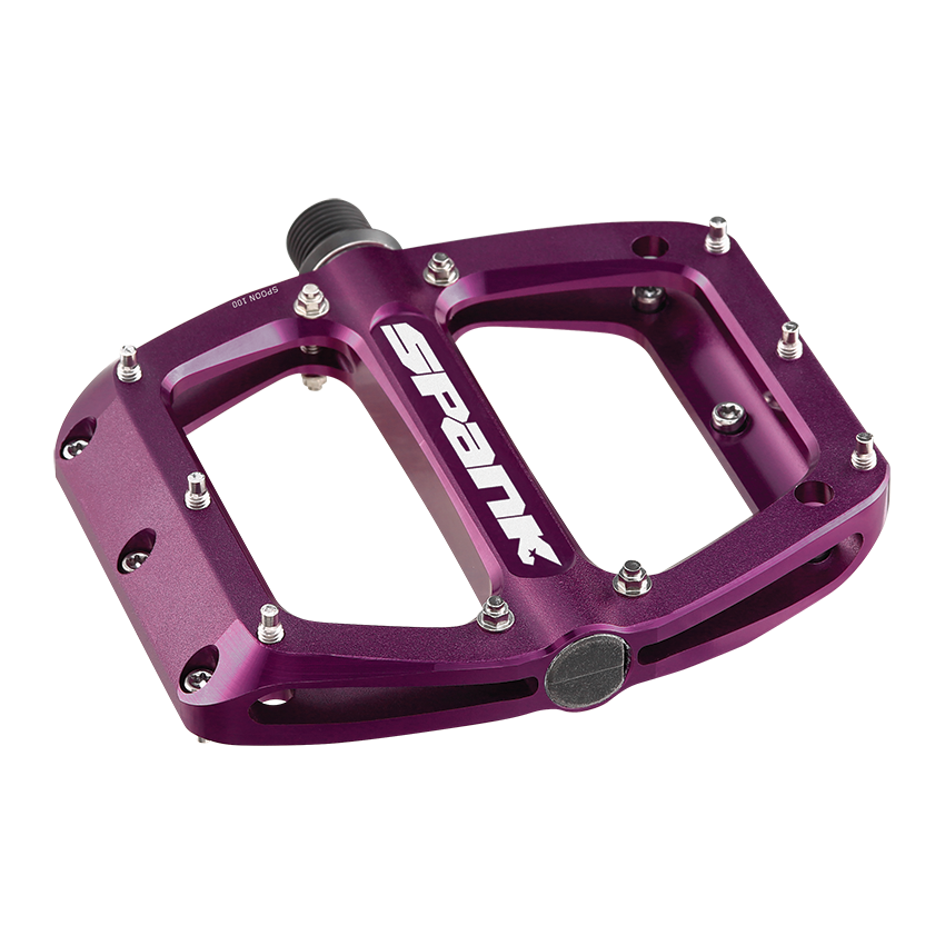 Spank Spoon 110 Large Flat Pedals Purple