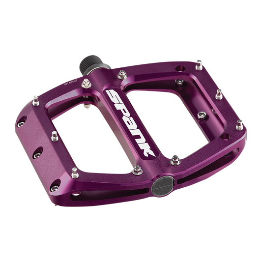 Spank Spoon 110 Large Flat Pedals Purple