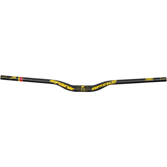 Spank SPIKE 800 Vibrocore Flatbar, Black Yellow