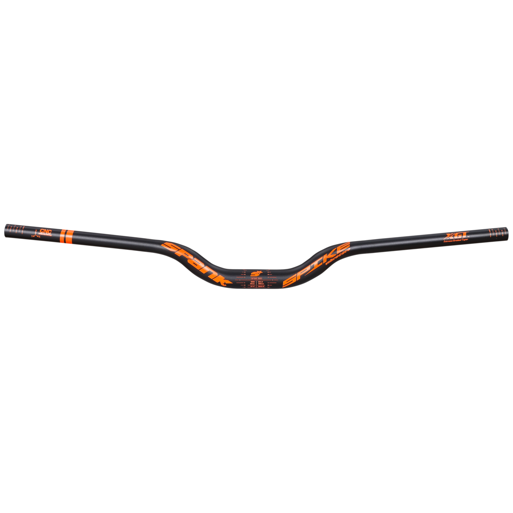 Spank Spike 800 Vibrocore 50mm Rise Handlebar Black/Orange