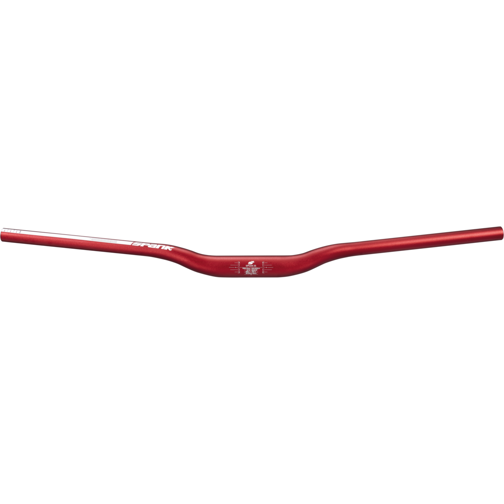 Spank Spoon 35 Handlebar 25mm Rise Red