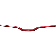 Spank Spoon 800 Handlebar, 40R Red Flatbar