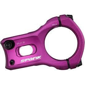 Spank Split Threadless Stem 38mm Purple