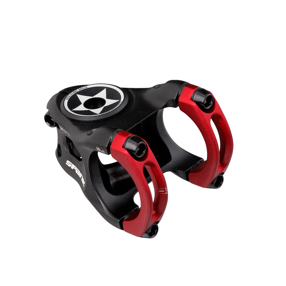 Spank Split 35 MTB Stem 35mm Red