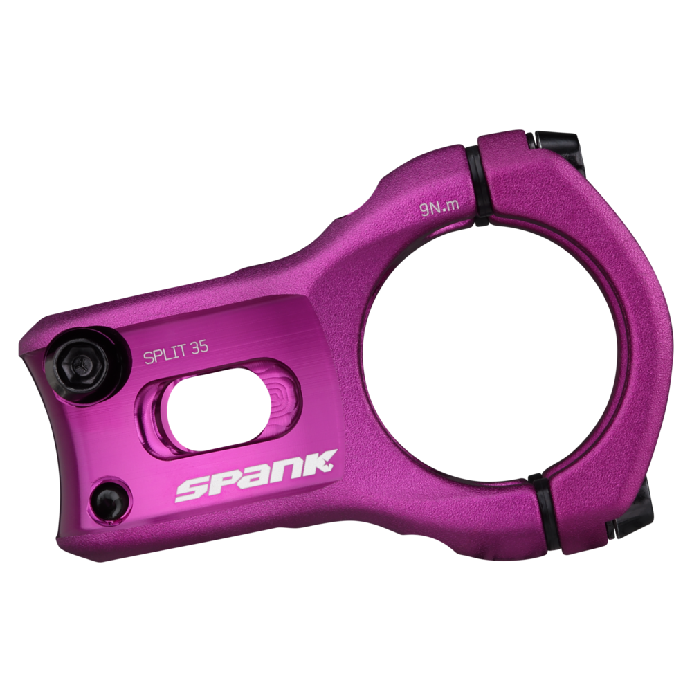 Spank Split 35 Mountain Bike Stem 35mm Purple