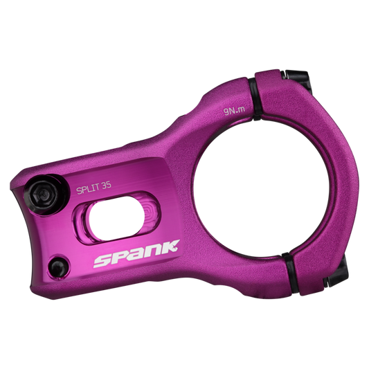 Spank Split 35 Mountain Bike Stem 35mm Purple