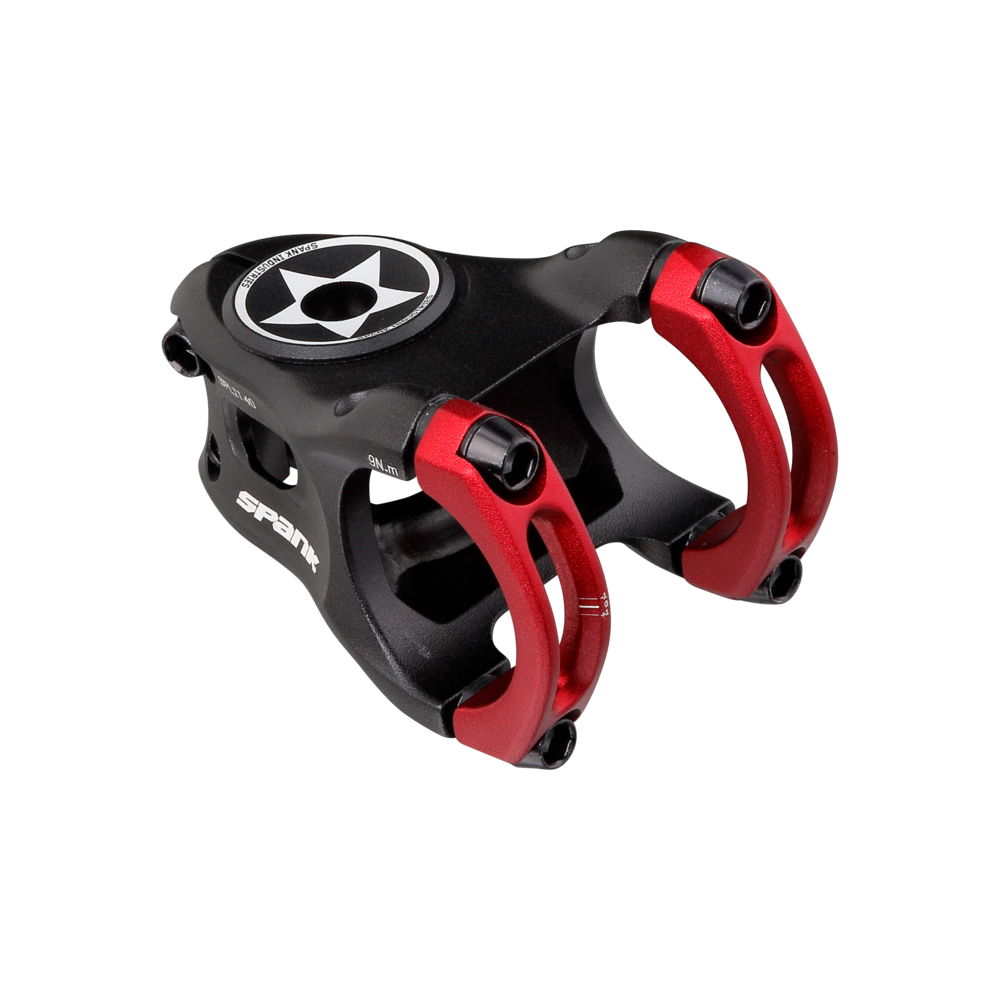 Spank Split 35 Mountain Bike Stem 40mm Red