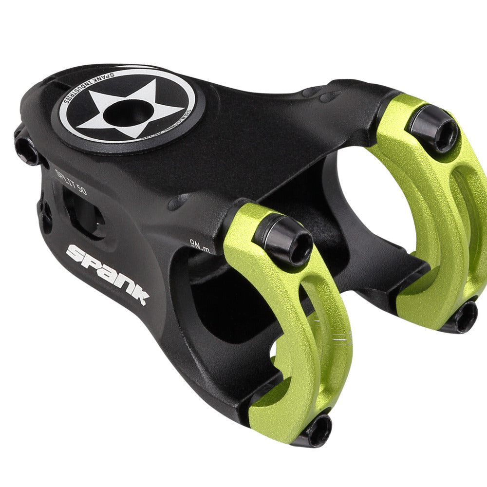 Spank Split 35 Mountain Bike Stem 50mm Green