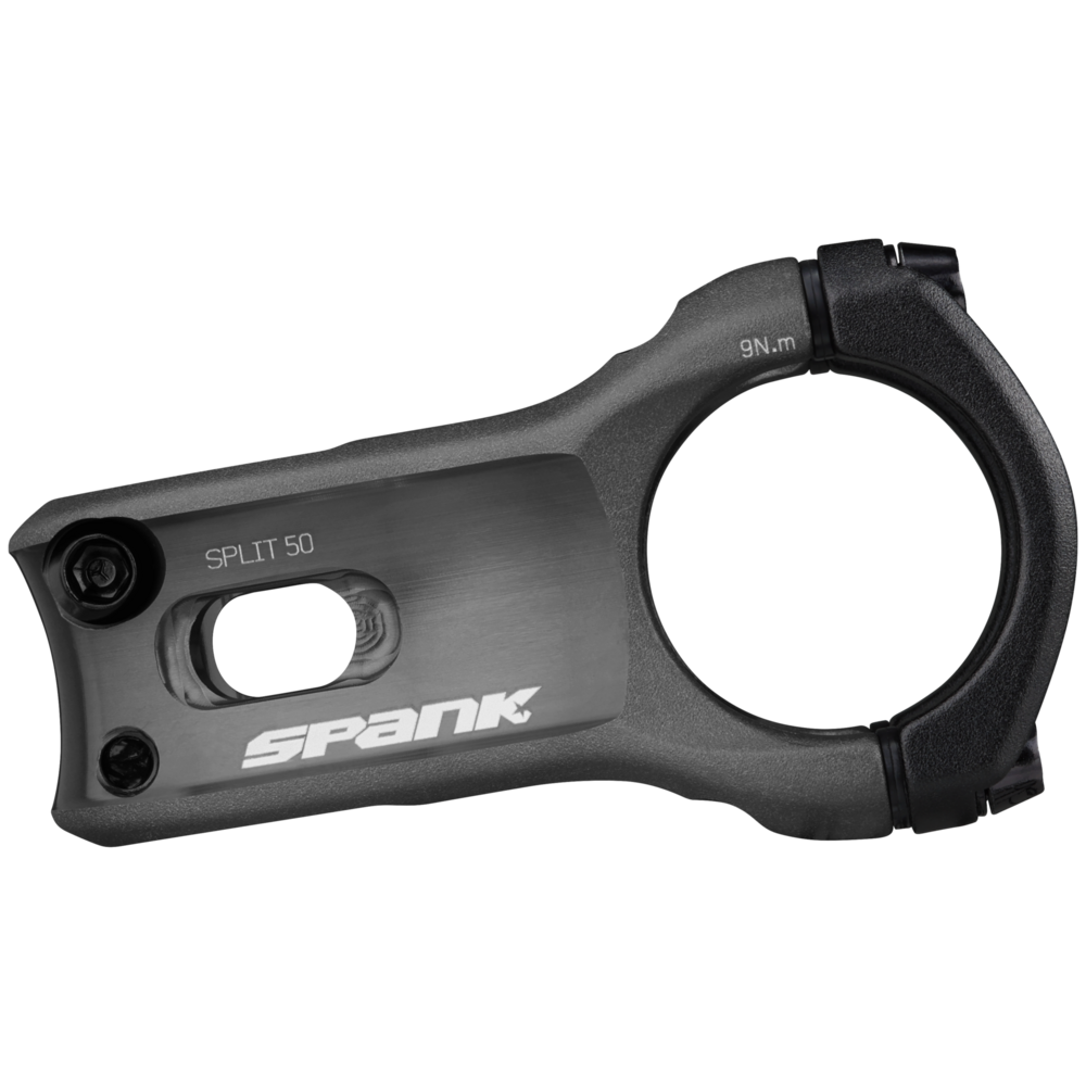 Spank Split 35 Stem 50mm Gun Metal Bike Component