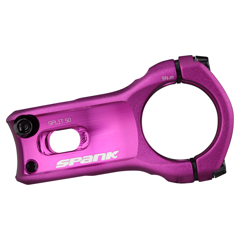 Spank Split 35 Bike Stem 50mm Purple