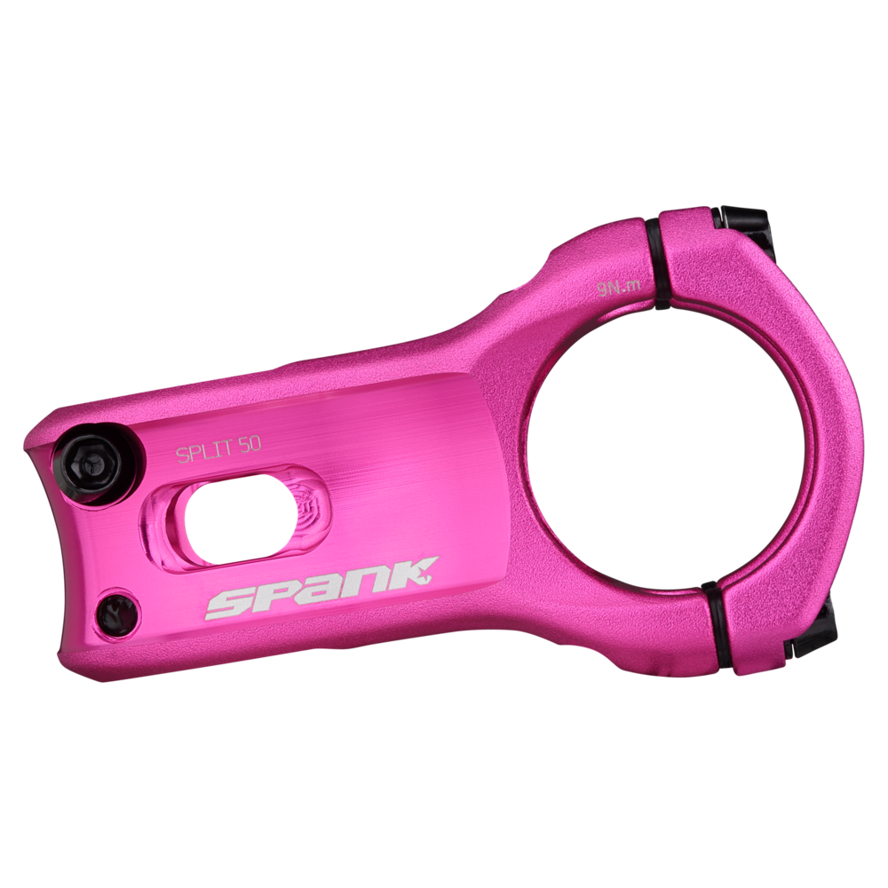 Spank Split 35 Bike Stem 50mm Pink