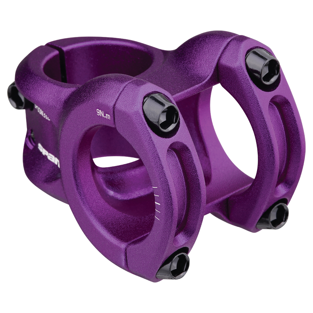 Spank SPOON 318 Stem 43mm Purple Bike Component