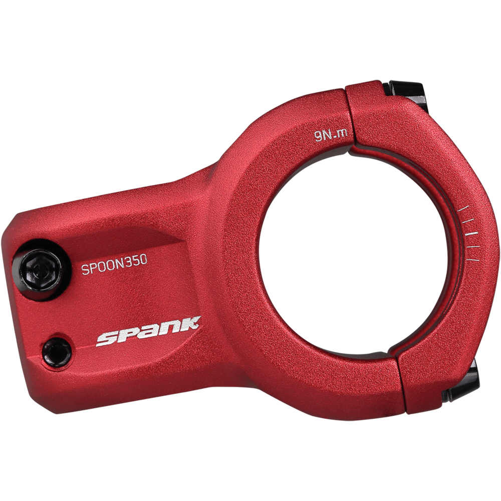 Spank Spoon 350 Stem 35mm Red