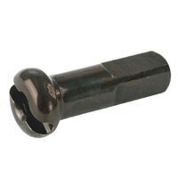 Spank Brass Nipples 12mm Black Wheel Parts