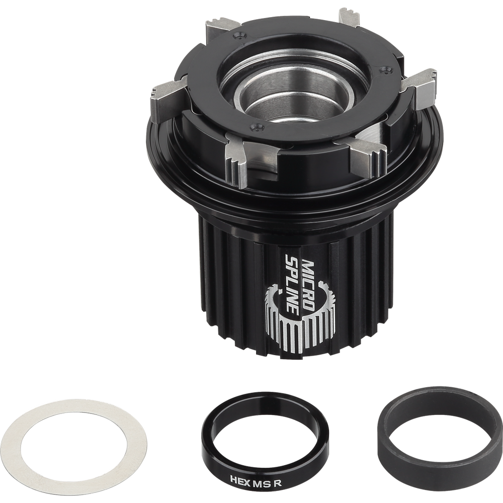 Spank Hex Microspline Freehub Body with Spacer & Adapter Set