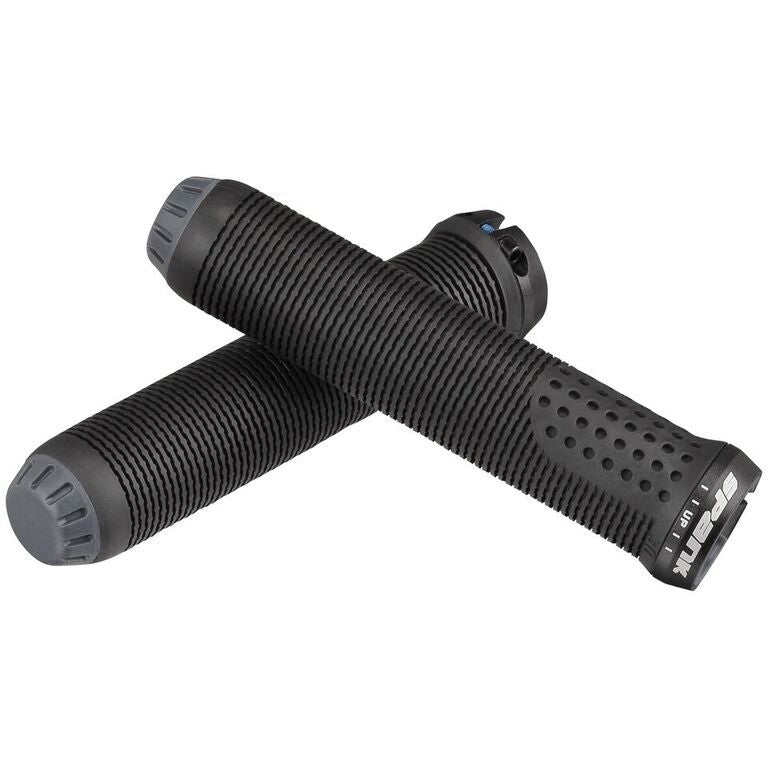 Spank Spike 30 Black Lock-On Flatbar Grips