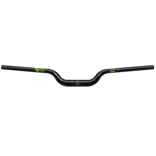 Spank Spike 35 Vibrocore 60mm Rise Handlebar Black/Green