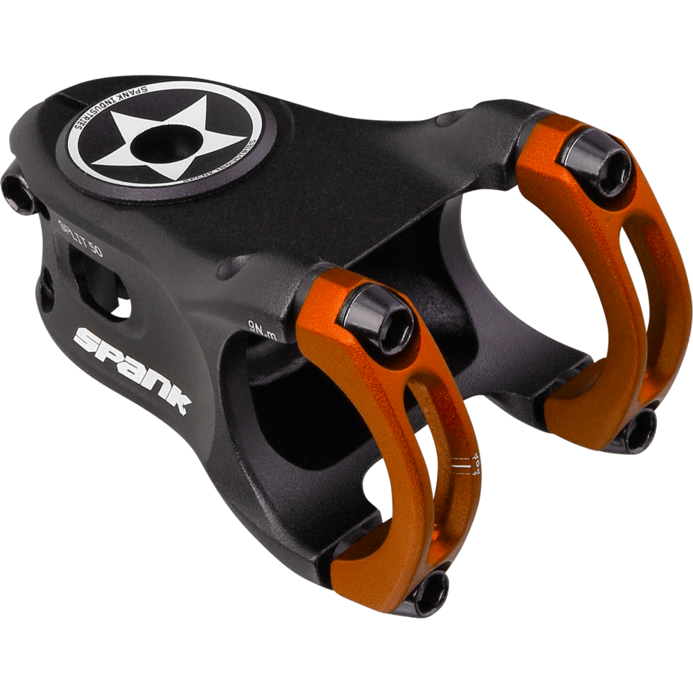 Spank Split 35 Bike Stem 35mm Orange