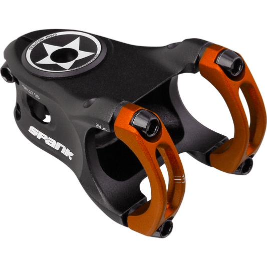 Spank Split 35 Stem 45mm Orange Bike Component