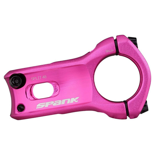 Spank Split Stem 31.8mm 48mm Pink Bike Component