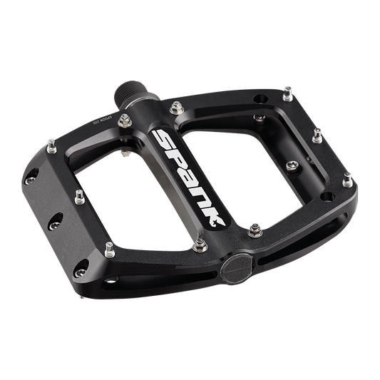 Spank Spoon 110 Large Flat Pedals Black 9/16"