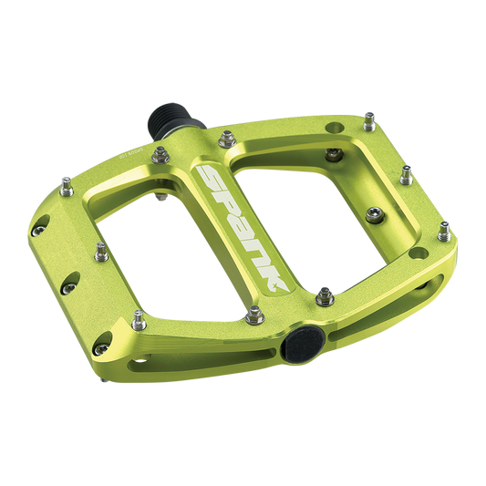 Spank Spoon 110 Large Flat Pedals Green