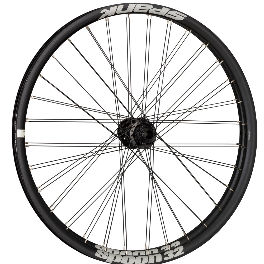 Spank Spoon 32 26" Front Wheel 32H Black