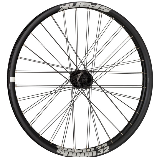 Spank Spoon 32 26" Front Wheel 32H Black