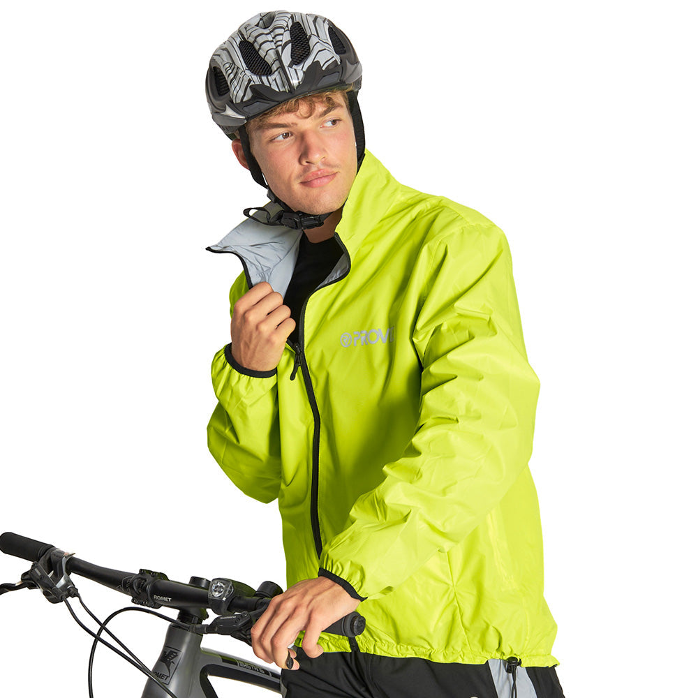 Proviz Jacket, storm proof, SWITCH, Proviz, reversable Safety Neon Yellow/Reflect360, Mens Medium PV767