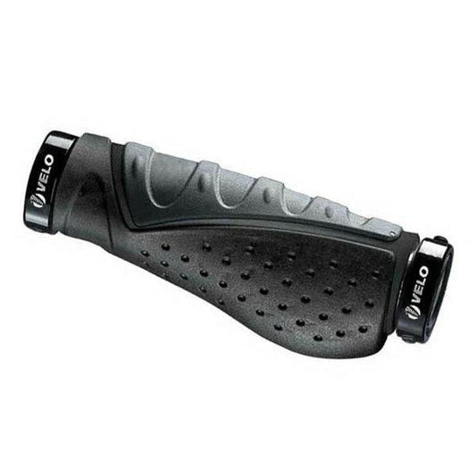 Velo Dual Lock-On Anatomic Flatbar Grips - Grips & Accessories