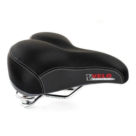Velo Men'S Webspring Saddle - Comfortable Bike Seat For Men