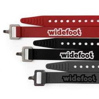 WideFoot USA Voile Straps 15" Red