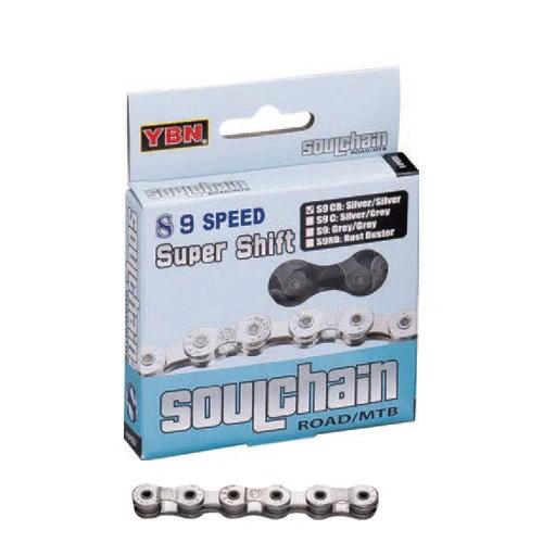 Yaban 9Spd Silver Chain For 9 Speed Bikes