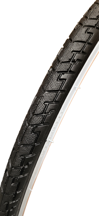 VeeRubber Hybrid Tyre 700x35C Black/White Wall